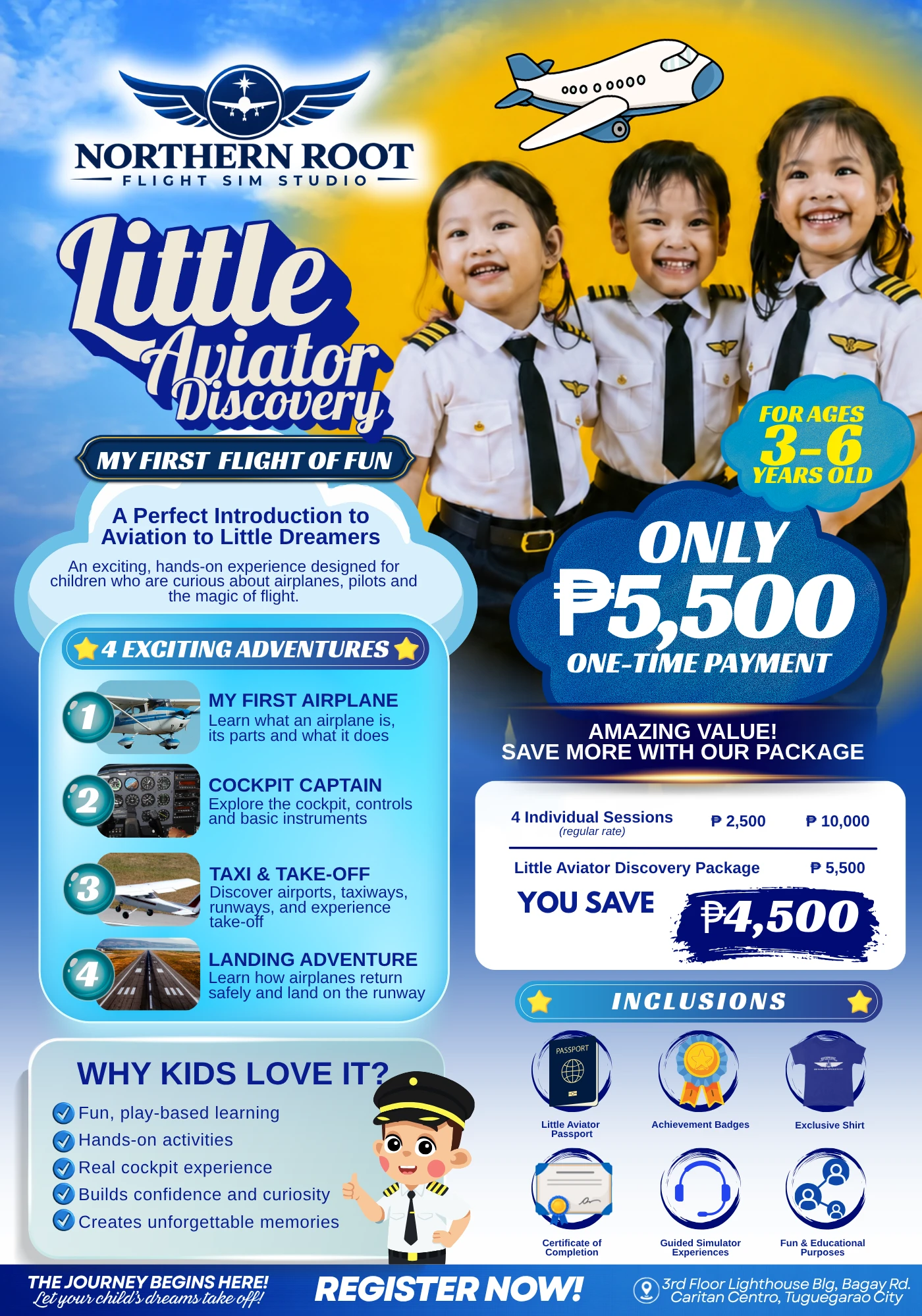 Little Aviator Discovery — My First Flight of Fun (ages 3–6)